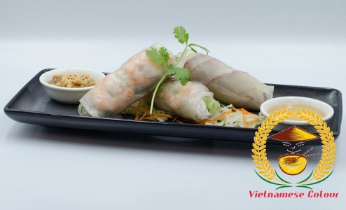 1. Cold spring rolls